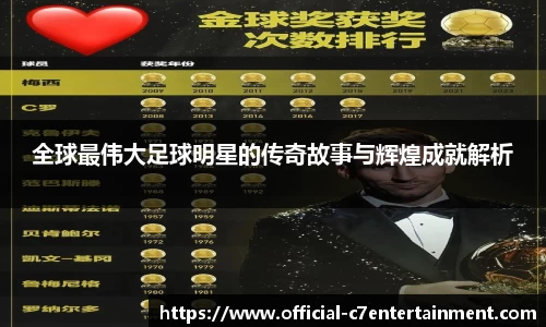 全球最伟大足球明星的传奇故事与辉煌成就解析